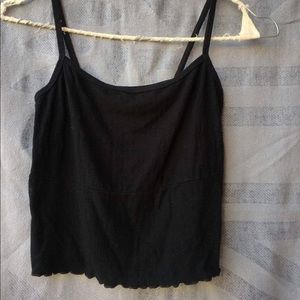 Brandy black tank top